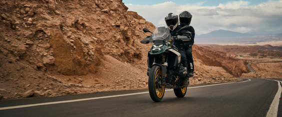 PROEFRIJDEN MET DE R 1300 GS.