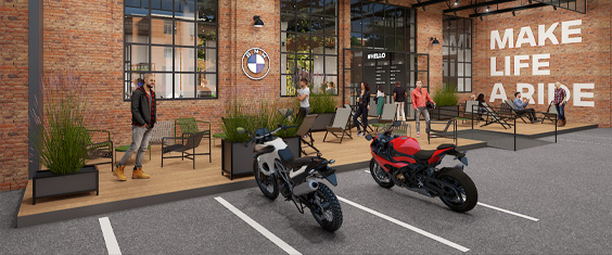 BMW MOTORRAD WELT BERLIN.